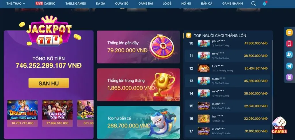 Hoàn trả hàng ngày af88 casino cho các trò chơi
